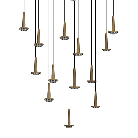 Люстра подвесная БЕЗ плафонов (14) ANDROMEDA 8935