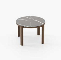 Приставной столик Tasos Ø64 керамика