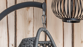 Корзина для подвесного кресла Moma ANTHRACITE-CARBON