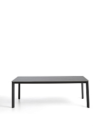 Уличный стол Anafi с графитовой столешницей из спеченного камня, 220 x 100 см