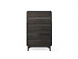 Шифоньер Barbican шоколад/черный 