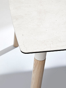 Обеденный стол с дерев. ножками Köln 180x100