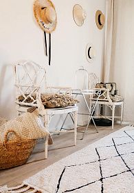 Ковер Берберский ромбы 80*230