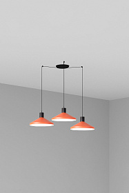 Подвесной светильник Kombo терракотовый Ø40 3L