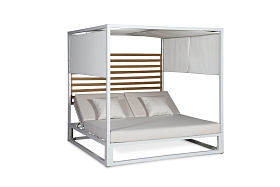 Уличная кровать с навесом Creta