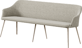 Скамейка со спинкой  Kedua Single fabric 200