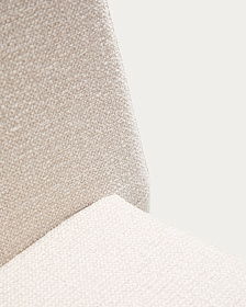 Штабелируемый стул Loria из бежевого шенилла