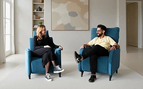 Кресло-реклайнер Litto George G на ножках