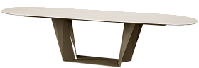 Обеденный стол овальный Plec 300x120