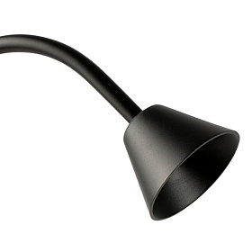 LILY 1190 Уличный маяк на штыке черный LED 3W 2700K 24V