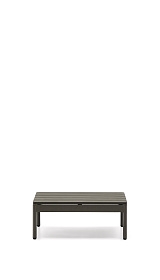 Журнальный столик Sorells из зеленого алюминия 57 x 91 см