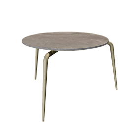 RODONA Стол приставной WHITE WASH D56.5