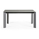 Стол Atta 160 (220) x90 антрацит керамика