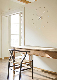 Настенные часы Rodon i 12 хром