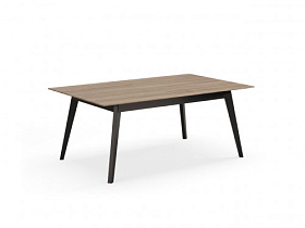 Обеденный стол Blue 220x110 дуб натуральный/черный