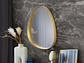 Julie Зеркало маленькое золотое