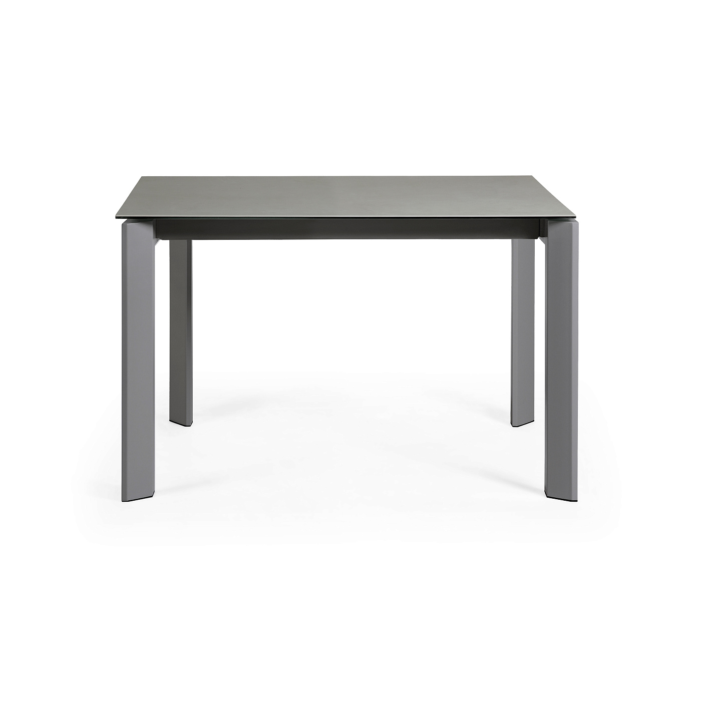 Стол Atta 120 (180) x80 антрацит, керамика