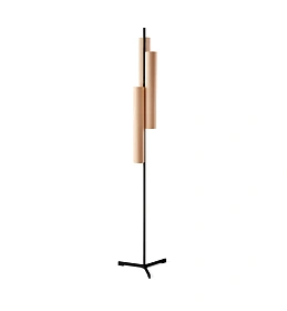 Торшер Black Note Triplet Rounded Tube