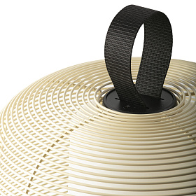 NARA Переносная лампа бежевая 1xE27