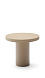 Aiguablava Журнальный столик бежевый цементный Ø120 см
