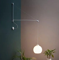 Настенный светильник Sucursal W1 white/opal