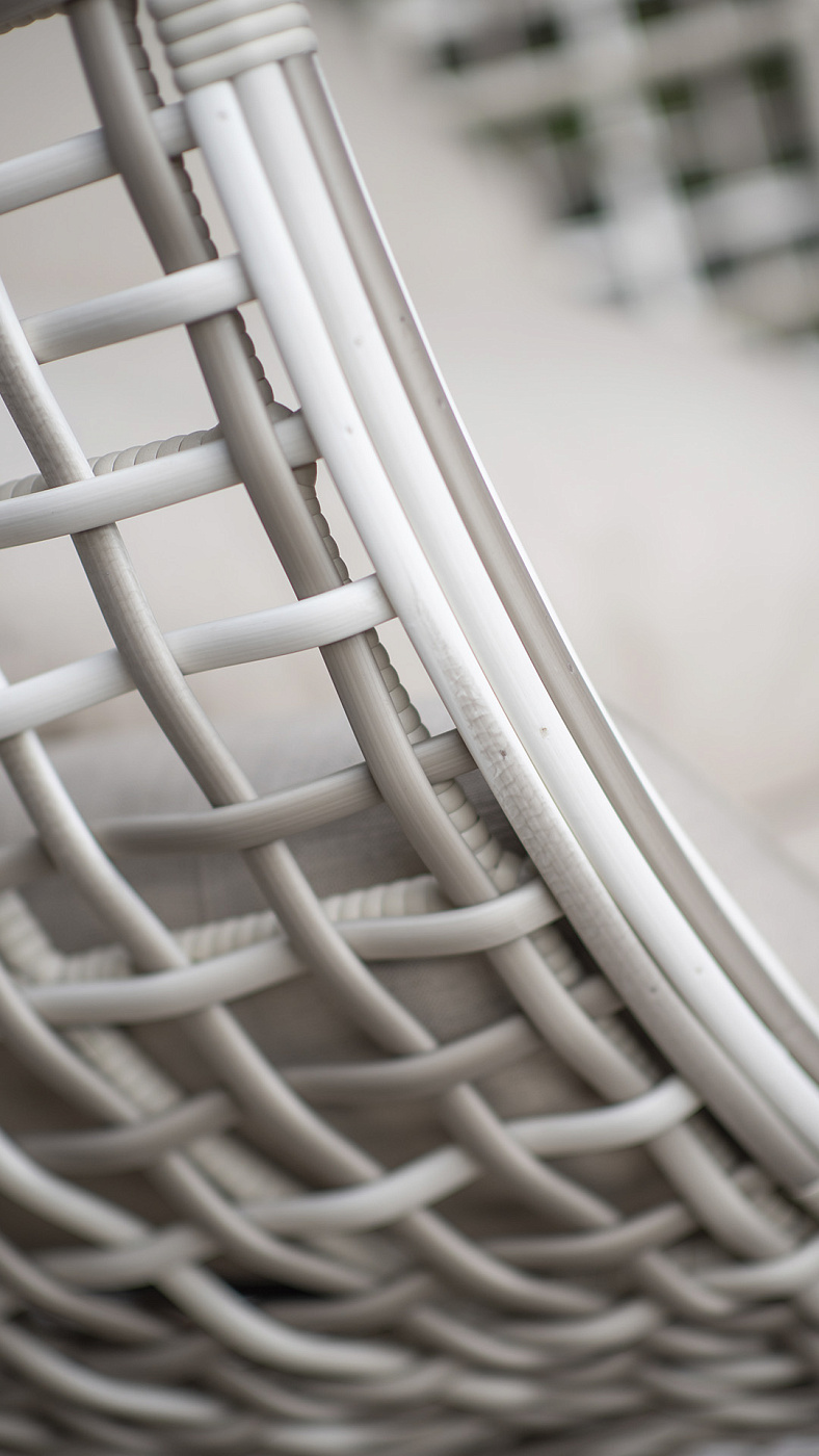 Корзина для качелей DYNASTY OFF WHITE MUSHROOM