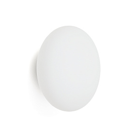 Bamila Бра из дымчатого стекла и никелированного металла Ø25 см