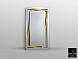 Зеркало Nora золотое