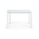 Стол обеденный Atta 120(180)x80 белое стекло
