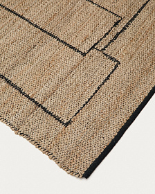 Ковер Velira из джута с графическим рисунком 200 x 300 см