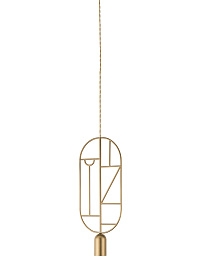 Подвесной светильник Wooden Dots WD02 Gold