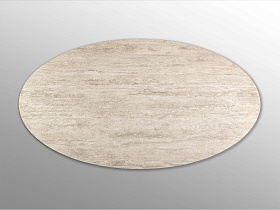 Samara Приставной столик цвет каменный/коричневый