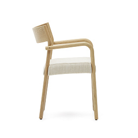 Стул Falconera со съемным чехлом из массива дуба с натуральной отделкой FSC Mix Credit