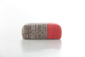 Пуф Mangas Space Plait коралловый