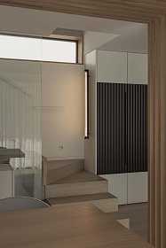 Настенный светильник SCUBA LOUVER 1200 черный 36W 2700K 220-240V