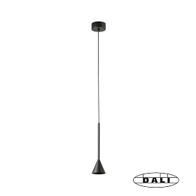 ANNA NESO Черный подвесной светильник 6 Вт 2700К DALI