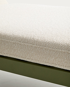 Шезлонг Kionia из зеленого алюминия