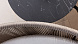 Диван RODONA двухместный BEIGE-CARBON MATTE