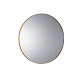 Зеркало круглое Orio Ø120 золото