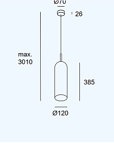 Подвесной светильник Glam 385mm 00-8108-DN-12