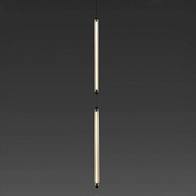 Подвесной светильник LUMINA 600 2L COLGANTE черный LED 24W 2700K