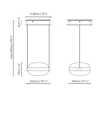 Подвесной светильник BEADED S1