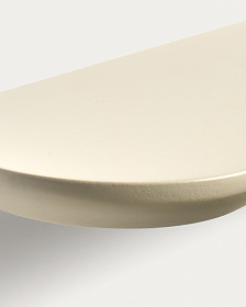 Комплект из 2 полок Arely из МДФ с бежевым лаковым покрытием, 35 см/55 см