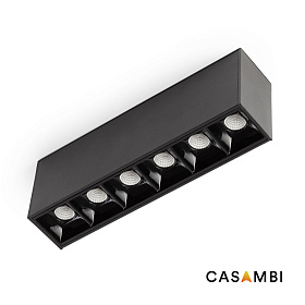 Светильник Neso Point 6 3000K 12° черный CASAMBI 5010293012W