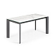 Стол Atta 160 (220) x90 антрацит, керамика