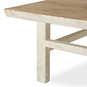 Белый столик ваби-саби Mizu