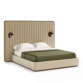 Кровать с изголовьем Como