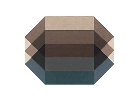 Ковер Diamond Blue-Brown