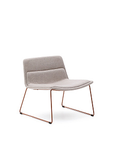 Zahara Стул со стальными ножками полиэстер бежевый