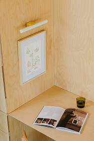 CALMA Настенный светильник LINESTRA желтый 5W 2700K